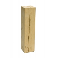 Oak wood plinth - bespoke