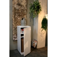 Cabinet and storage plinth 30 x 30 x 100 cm