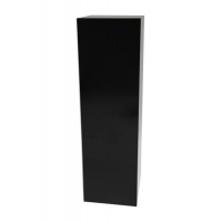 Solits plinth black high gloss, 40 x 40 x 100 cm (LxWxH)