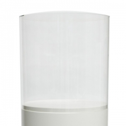 Acrylic protective case, circular, D25 cm, H25 cm