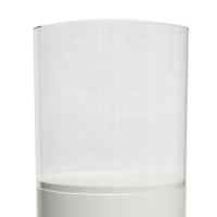 Acrylic protective case, circular, D25 cm, H25 cm