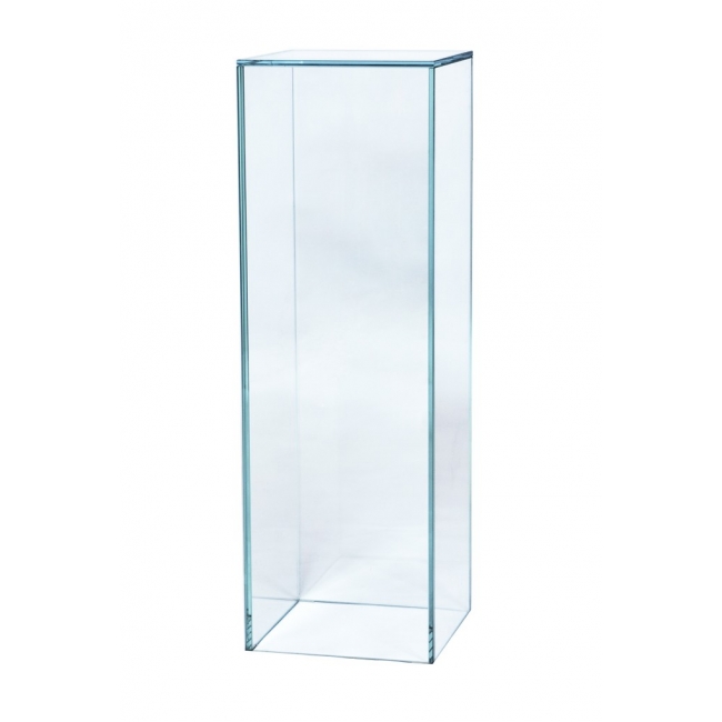 Glass plinth exhibition plinth pedestal Florist & / art plinth
