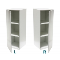 cabinet and storage plinth white high gloss, 50 x 50 x 100 cm (LxWxH)