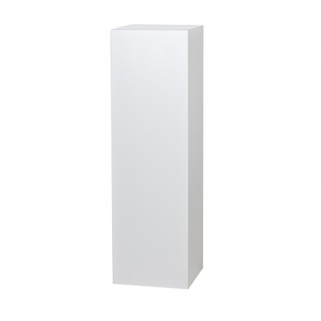 Solits plinth white high gloss, 50 x 50 x 100 cm (LxWxH)