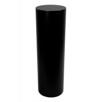 circular plinth, black, 20 x 20 x 100 cm (LxWxH)