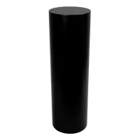 circular plinth, black, 40 x 40 x 100 cm (LxWxH)