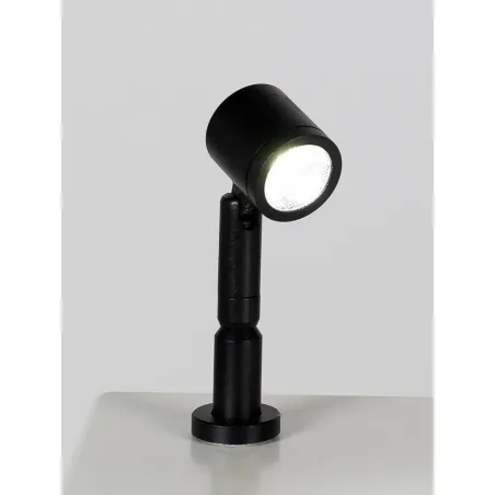 LED spot, Type 9, 1W, silver