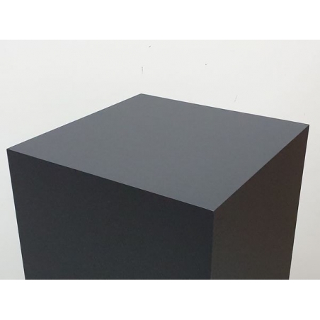 Solits plinth black, 25 x 25 x 115 cm (LxWxH)
