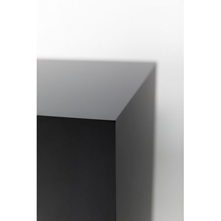Solits plinth black, 30 x 30 x 100 cm (LxWxH)