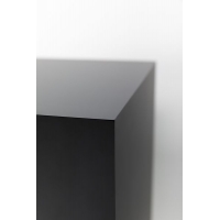 Solits plinth black, 40 x 40 x 115 cm (LxWxH)