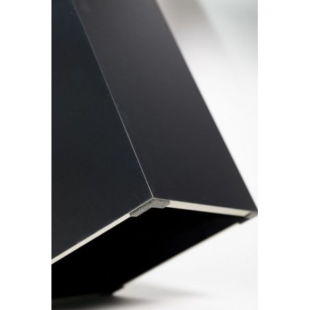 Solits plinth black high gloss, 40 x 40 x 100 cm (LxWxH)