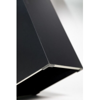 Solits plinth black high gloss, 40 x 40 x 100 cm (LxWxH)