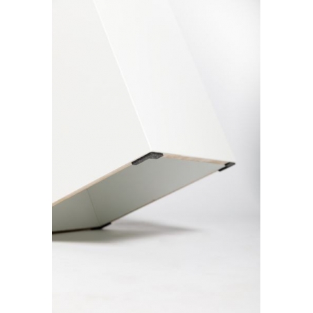 Solits plinth white high gloss, 50 x 50 x 100 cm (LxWxH)