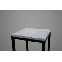 White Marble Top (Carrara, 20mm), 40 x 40 cm