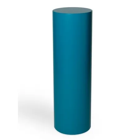 Circular plinth coloured