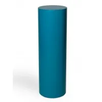Circular plinth coloured