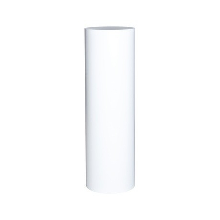 circular plinth white