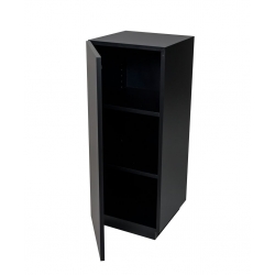 cabinet and storage plinth black matt