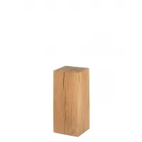 oak wood plinth sanded