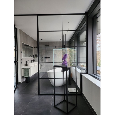 Industrial steel plinth