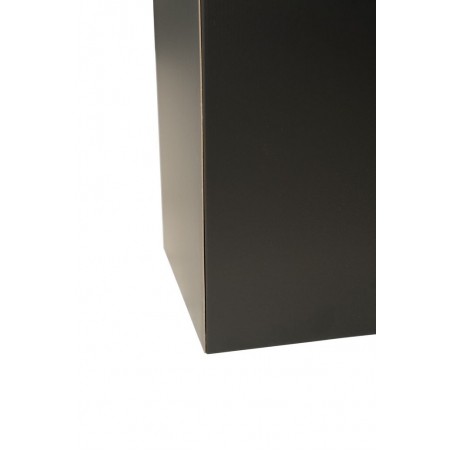 Cardboard plinth black