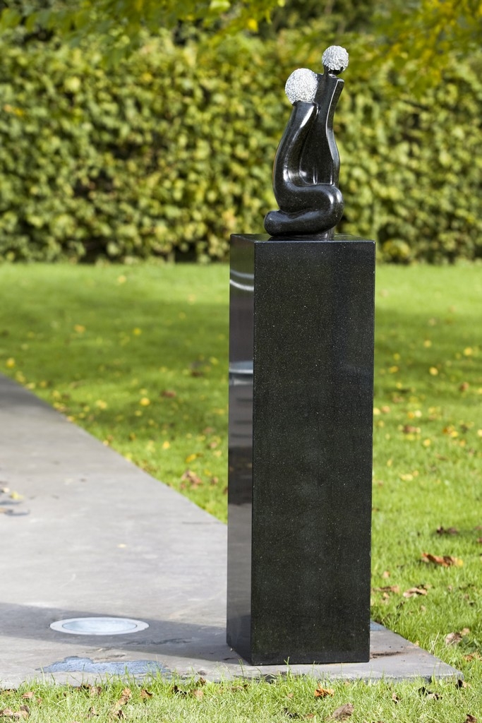 granite plinth, mitred