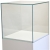 Glass display case