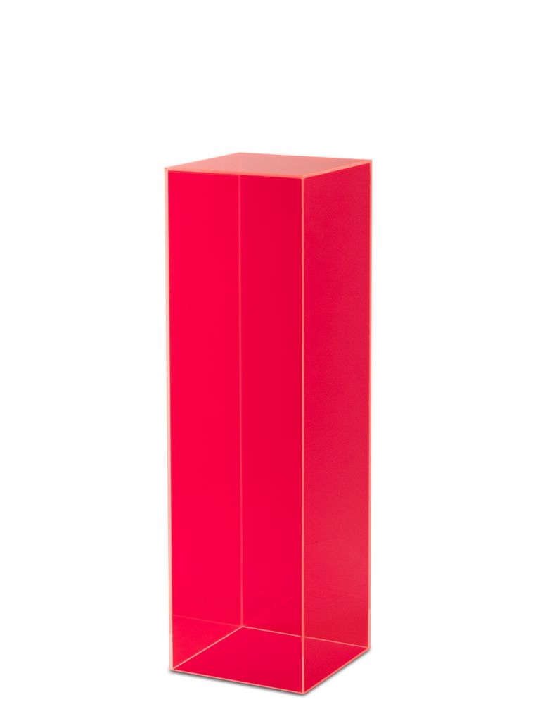 Acrylic plinth colour