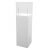 Plinth white + cover + LED - combo